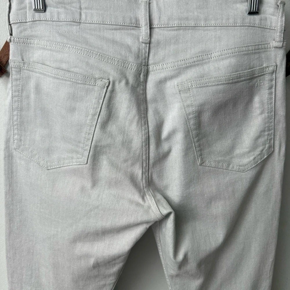 Rag & Bone Fit Slim 2 Ecru Denim Button Fly Jeans